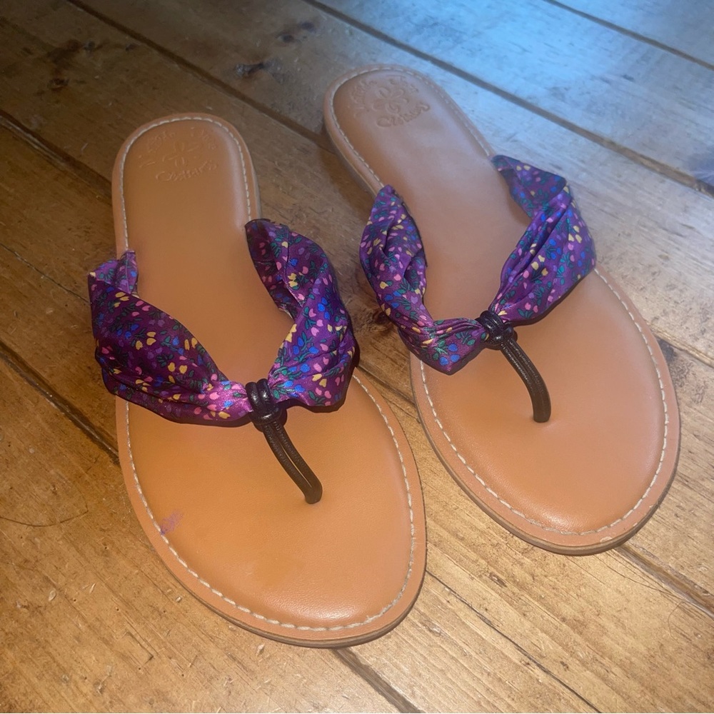 Matilda Jane Brilliant Daydream Toes in the Sand Sandals Size 9